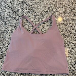 Vitality Crop Cross Back Tank
